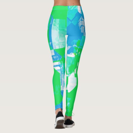 geborsteld Zee Leggings (Achterkant)