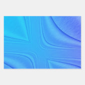 Geborstelde lavendel naar Violet Contour Design Inpakpapier Vel (Voorkant)