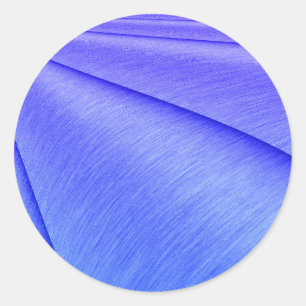 Geborstelde lavendel naar Violet Contour Design Ronde Sticker