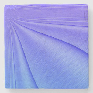 Geborstelde lavendel naar Violet Contour Design Stenen Onderzetter