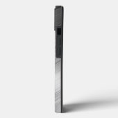 Geborstelde metaalstructuur Case-Mate iPhone case (Achterkant / Links)