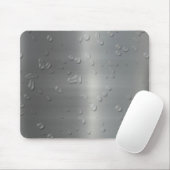 geborstelde metalen watervallen muismat (Met muis)
