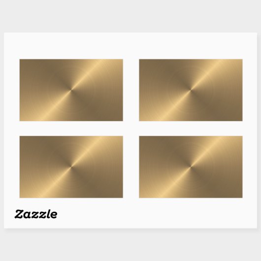 Geborstelde metallic textuur Sticker (Vel)