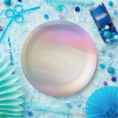 Geborstelde Pastel Papier Bord (Feest)