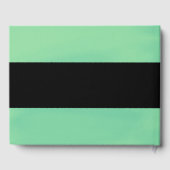 geborstelde Waterverf textuur bruiloft Gastenboek (Achterkant)