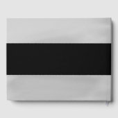 geborstelde Waterverf textuur bruiloft Gastenboek (Achterkant)