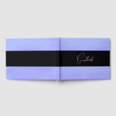 geborstelde Waterverf textuur bruiloft Gastenboek (Volledig)