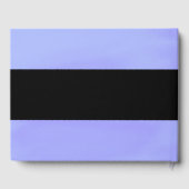 geborstelde Waterverf textuur bruiloft Gastenboek (Achterkant)