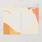 Gebortekaartje voor de kleine wonder uitnodiging briefkaart (Achterkant)