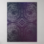 Gebosseerde zilverfolie print (Voorkant)