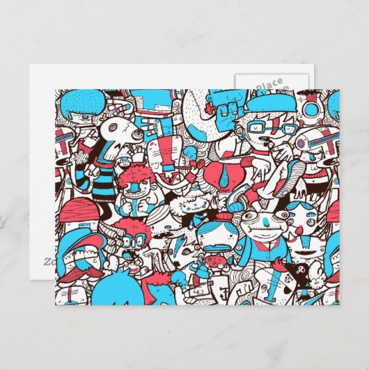 Gebost 1 briefkaart (Voorkant / Achterkant)