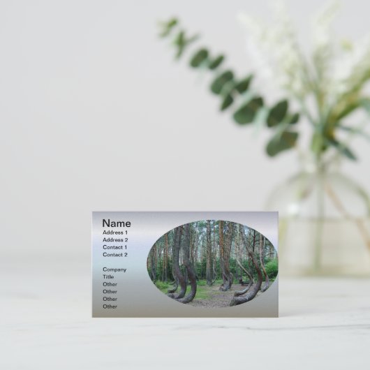 Gebost bos - Polen Visitekaartje (Staand voorkant)