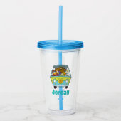 Gebost in de Mystery Machine Acryl Drinkbeker (Voorkant)