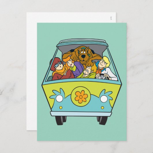 Gebost in de Mystery Machine Briefkaart (Voorkant / Achterkant)