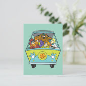 Gebost in de Mystery Machine Briefkaart (Staand voorkant)