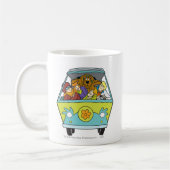 Gebost in de Mystery Machine Koffiemok (Links)