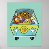 Gebost in de Mystery Machine Poster (Voorkant)