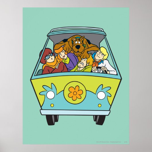 Gebost in de Mystery Machine Poster (Voorkant)