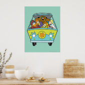 Gebost in de Mystery Machine Poster (Keuken)