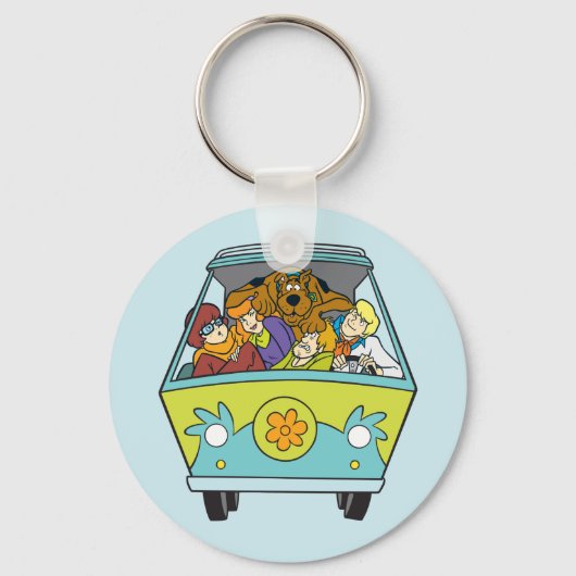 Gebost in de Mystery Machine Sleutelhanger (Voorkant)