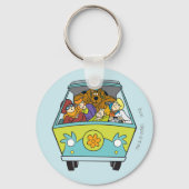 Gebost in de Mystery Machine Sleutelhanger (Achterkant)