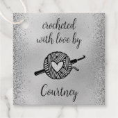 Gebost met liefde bedankjes labels (Voorkant)