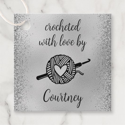 Gebost met liefde bedankjes labels (Voorkant)