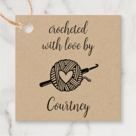 Gebost met liefde bedankjes labels