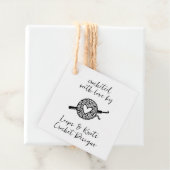 Gebost met liefde bedankjes labels (In situ)