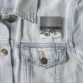 Gebost strand vierkante button 5,1 cm (In situ)