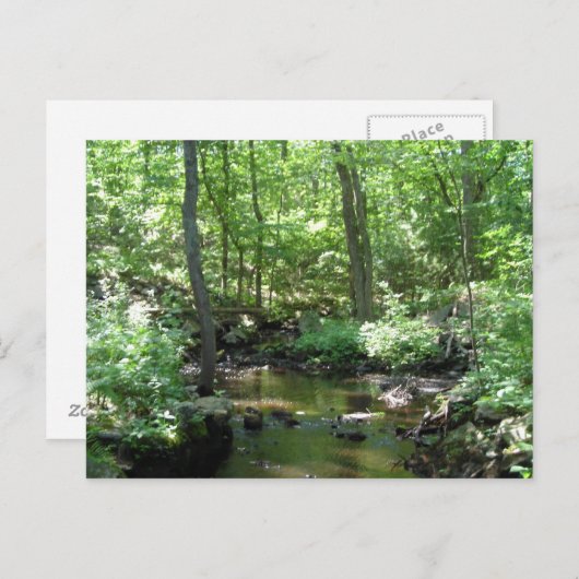 Geboste Creek Briefkaart (Voorkant / Achterkant)
