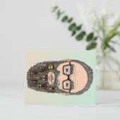 Geboste familie briefkaart (Staand voorkant)