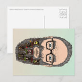 Geboste familie briefkaart (Voorkant / Achterkant)