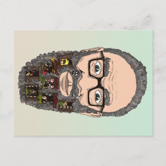 Geboste familie briefkaart (Voorkant)