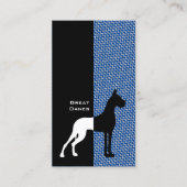 Geboste Great Dane Visitekaartjes (Voorkant)