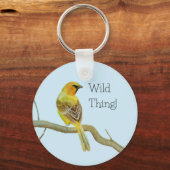 Geboste Oriole Sleutelhanger (Voorkant)