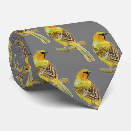 Geboste Oriole Stropdas (Opgerold)