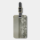 Geboste strand bagagelabel (Voorkant verticaal)
