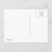 Geboste strand briefkaart (Achterkant)