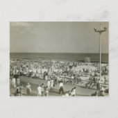 Geboste strand briefkaart (Voorkant)