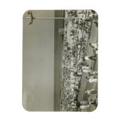 Geboste strand magneet (Verticaal)