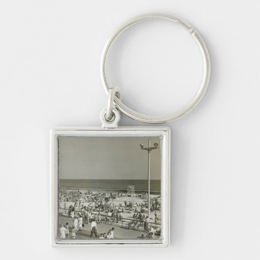 Geboste strand sleutelhanger (Voorkant)
