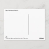 Geboste vallei, Auvergne Briefkaart (Achterkant)