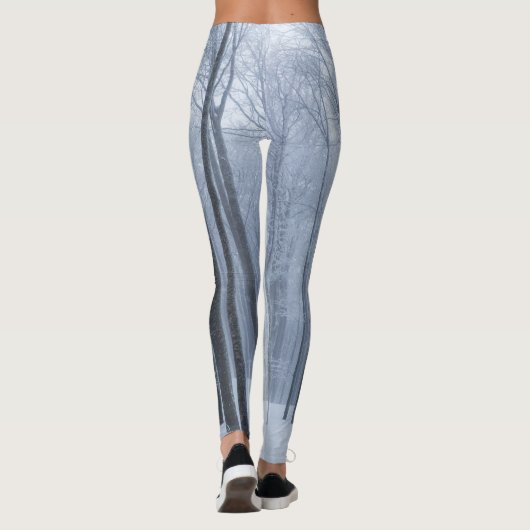Geboste winterbos leggings (Achterkant)