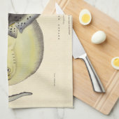  gebottelde Stingrays, zeedieren Theedoek (Quarter Fold)