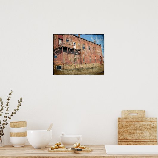 Gebouw 121 poster (Keuken)