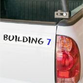 GEBOUW 7 BUMPERSTICKER (Op Truck)