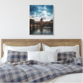 Gebouw Canvas Afdruk (Insitu (Slaapkamer))