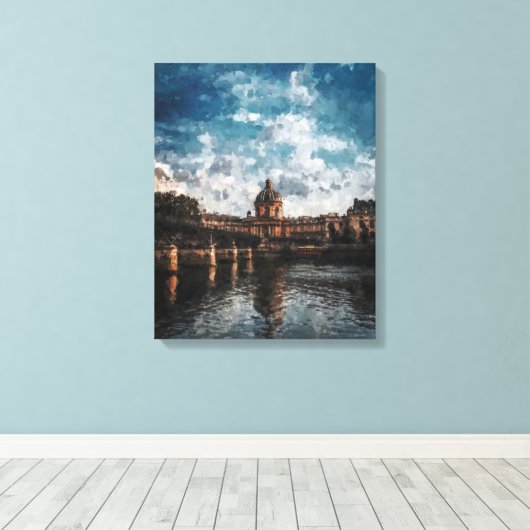 Gebouw Canvas Afdruk (Insitu (Houten vloer))