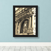 gebouw canvas afdruk (Insitu (Houten vloer))